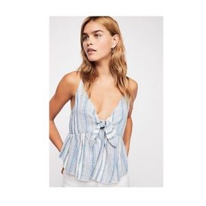FREE PEOPLE | Women’s Striped Riviera Romance Tank